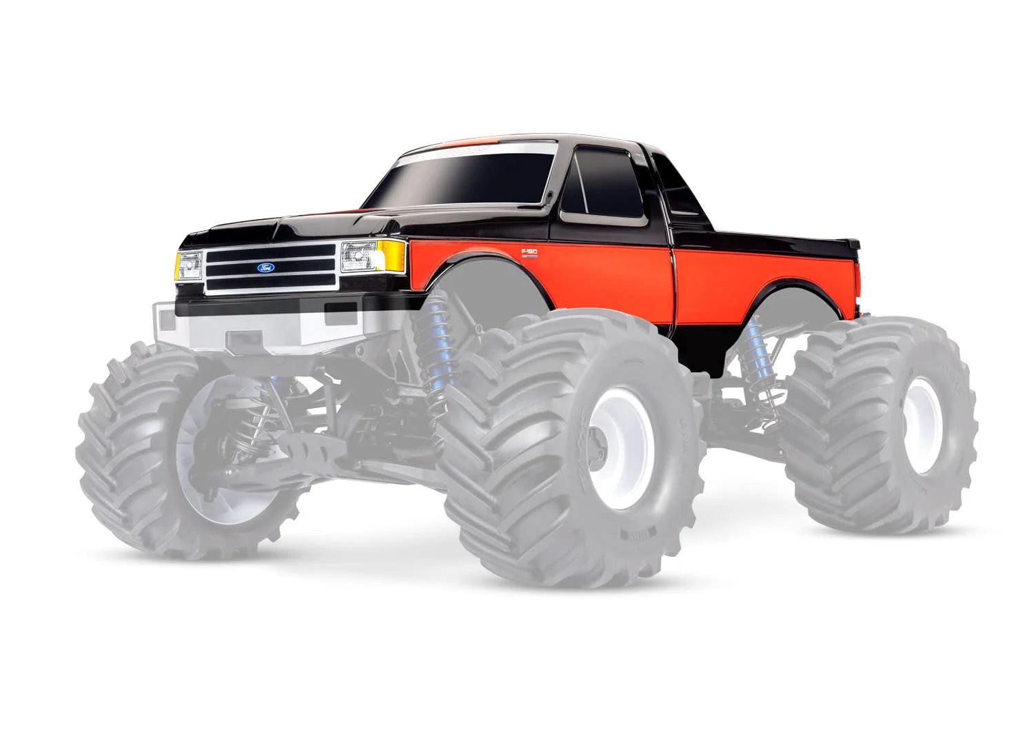 Traxxas Bigfoot No. 8 Complete Body (fits X-Maxx® MT chassis)